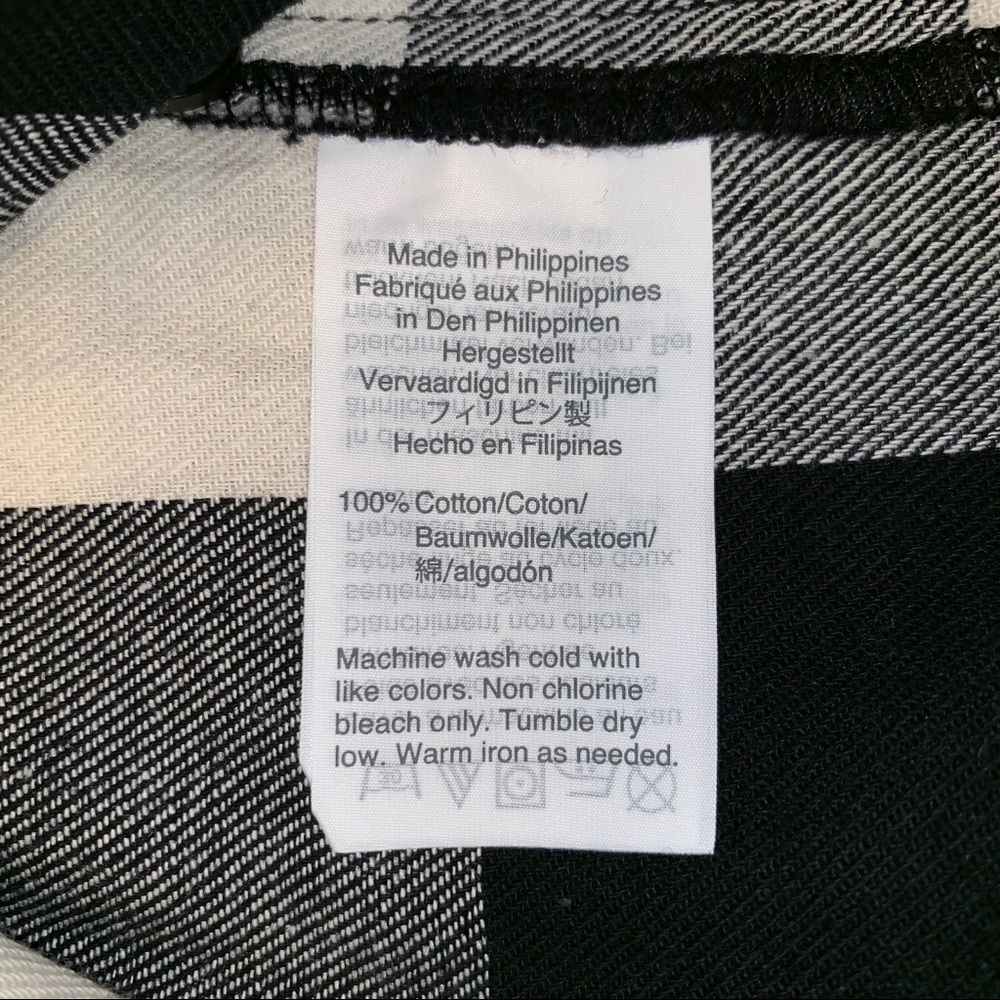 Madewell NWOT Oversized Buffalo Plaid Flannel - Picture 10 of 10